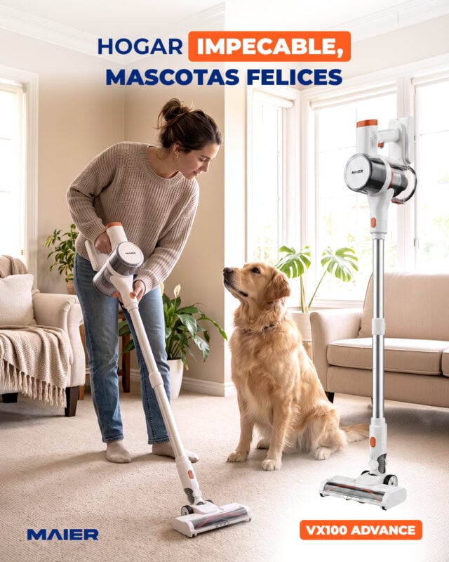 Aspiradora Inalámbrica Maier VX100 Advance