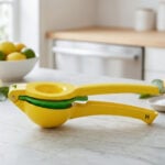 Exprimidor Manual de Metal 2-en-1