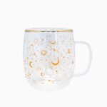 Tazón Vidrio Doble Pared con Diseño