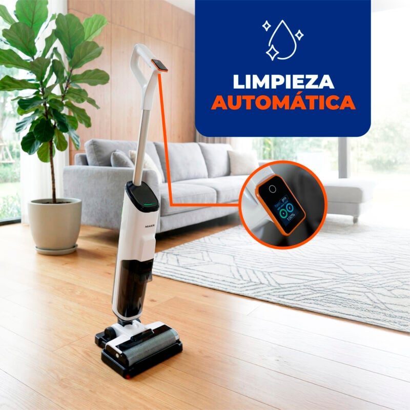 Aspiradora Trapeadora Inalámbrica Maier MX100